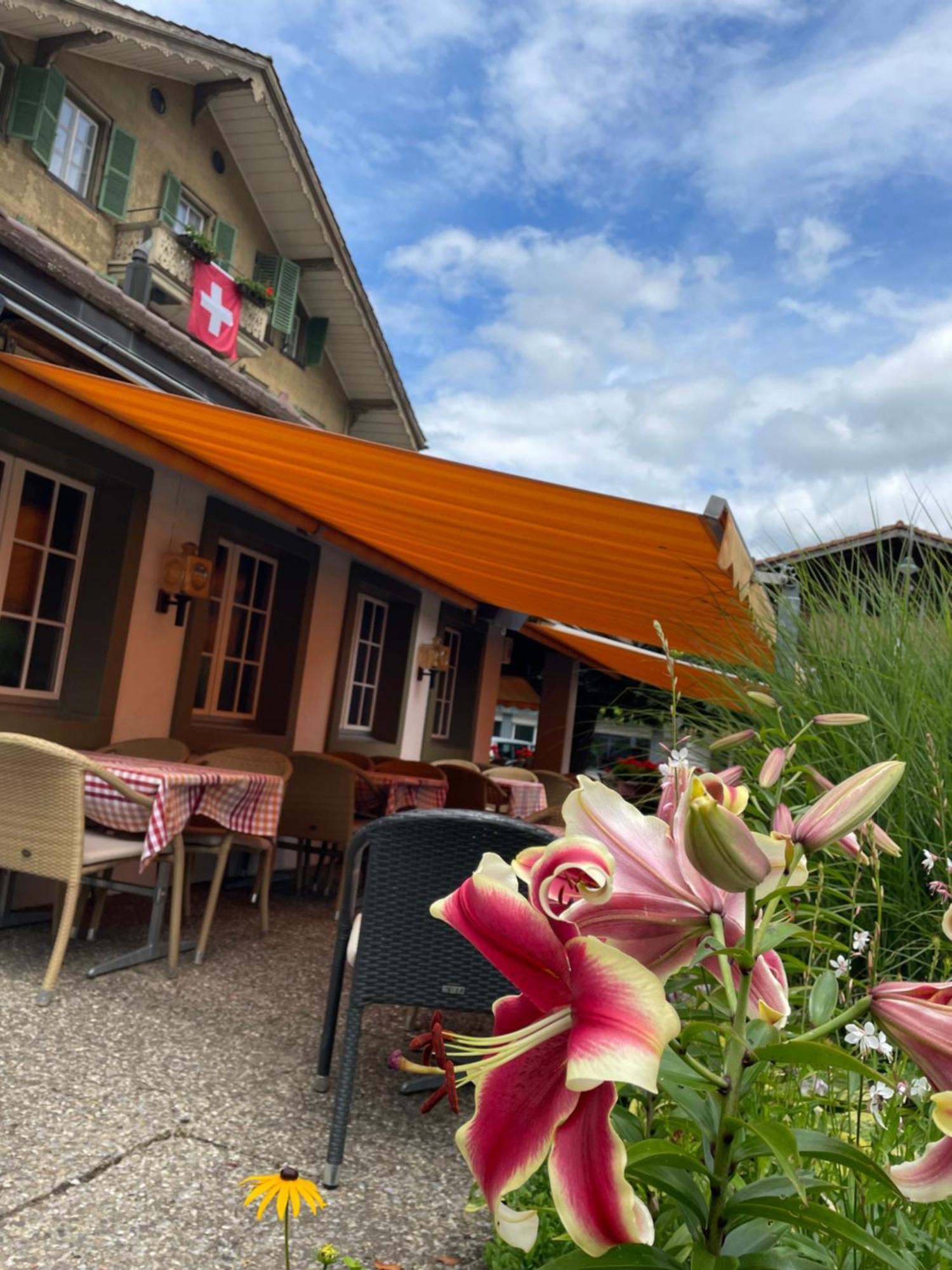 Baeren Hotel, The Bear Inn Wilderswil Exterior foto